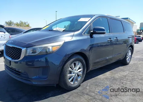 2016 Kia Sedona Lx из США, поврежденный, VIN KNDMB5C16G6088895